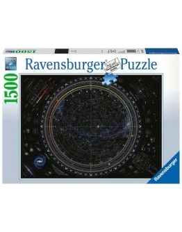 RAVENSBURGER 1500PC JIGSAW PUZZLE - 162130 - Map of the Universe 