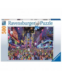 RAVENSBURGER 500PC JIGSAW PUZZLE - 164233 - New Tears in Time Square