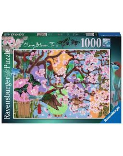 RAVENSBURGER 1000PC JIGSAW PUZZLE - 167647 CHERRY BLOSSOM RB16747