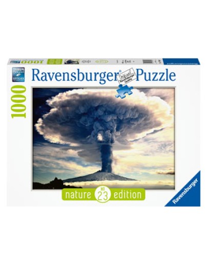 RAVENSBURGER 1000PC JIGSAW PUZZLE - 170951 - Mount Etna Volcano