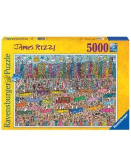 RAVENSBURGER 5000PC JIGSAW PUZZLE - 174270 - James Rizzi