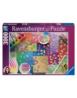 RAVENSBURGER 3000PC JIGSAW PUZZLE - 174713 - PUZZLES ON PUZZLES - RB174713