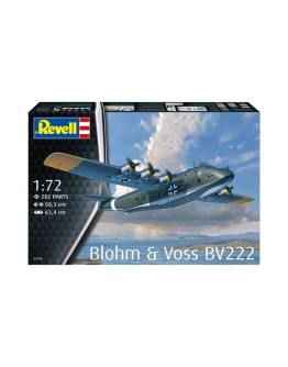 REVELL 1/72 SCALE PLASTIC MODEL AIRCRAFT KIT - 03792 - BLOHM & VOSS BV222 - RE03792
