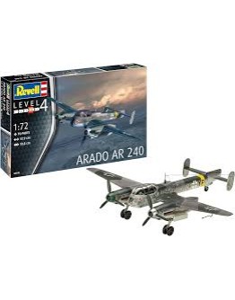 REVELL 1/72 SCALE AIRCRAFT 03798 ARADO AR-240 RE03798