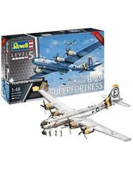 REVELL 1/48 SCALE PLASTIC MODEL AIRCRAFT KIT - 03850 - B29 SUPER FORTRESS "PLATINUM EDITION" RE03850
