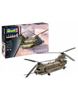 REVELL 1/72 SCALE PLASTIC MODEL AIRCRAFT KIT - 03876 - MH-47E Chinook