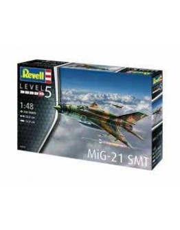 REVELL 1/48 SCALE PLASTIC MODEL AIRCRAFT KIT - 03915 - MIG 21 RE03915