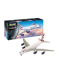 REVELL 1/144 SCALE PLASTIC MODEL AIRCRAFT KIT - 03922 - Airbus A380-800 - British Airways