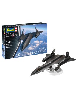 REVELL 1/48 SCALE PLASTIC MODEL AIRCRAFT KIT - 04967- LOCKHEED SR-71 A BLACKBIRD