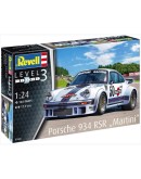 REVELL 1/24 SCALE PLASTIC MODEL CAR KIT - 07685 PORSCHE 934 RSR 'MARTINI RACING' - RE07685