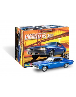 REVELL 1/24 SCALE PLASTIC MODEL CAR KIT - 14492 - 1969 Chevrolet Chevelle SS 396