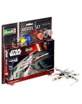 REVELL SCALE PLASTIC MODEL - 63601 - STAR WARS - X-WING FIGHTER SET RE63601