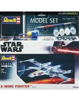 REVELL SCALE PLASTIC MODEL - 66779 - STAR WARS - X-WING FIGHTER SET RE66779