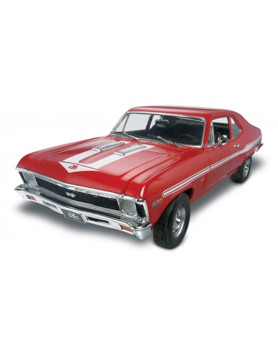 REVELL 1/24 SCALE PLASTIC MODEL CAR KIT - 14423 - 1969 Chevy Nova Yenko