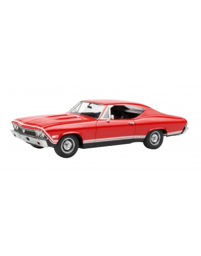 REVELL 1/24 SCALE PLASTIC MODEL CAR KIT - 14445 - 1968 Chevelle SS 396