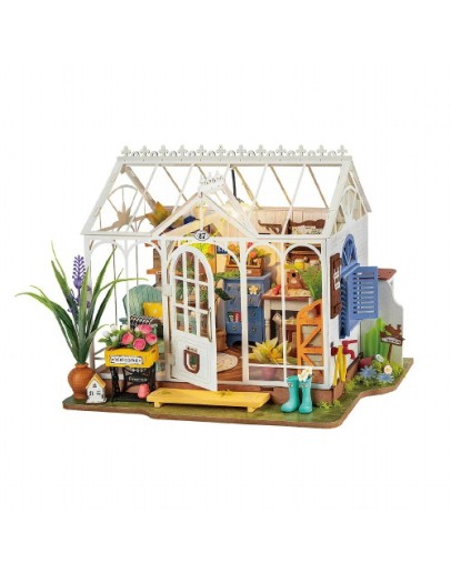 ROBOTIME DIY MINI WOODEN HOUSE KIT - DG163 - DREAMY GARDEN HOUSE