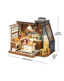 ROBOTIME DIY MINI WOODEN HOUSE KIT - DG172 - BAKING KITCHEN