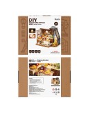 ROBOTIME DIY MINI WOODEN HOUSE KIT - DG172 - BAKING KITCHEN