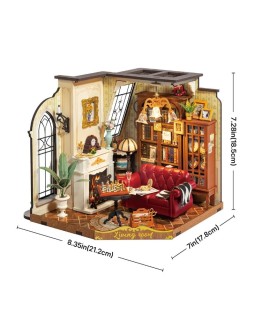 ROBOTIME DIY MINI WOODEN HOUSE KIT - DG175 - CATHERINE'S LIVING ROOM