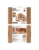 ROBOTIME DIY MINI WOODEN HOUSE KIT - DG178 - ELSAS TAILORING