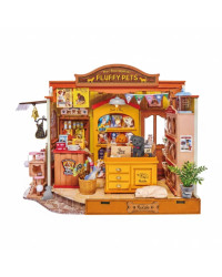 ROBOTIME DIY MINI WOODEN HOUSE KIT - DG185 - FLUFFY FRIENDS STORE