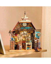 ROBOTIME DIY MINI WOODEN HOUSE KIT - DH104 - CLOCKWISE CLOCKS