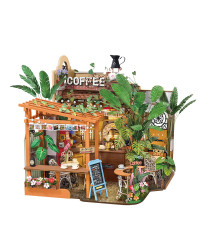 ROBOTIME DIY MINI WOODEN HOUSE KIT - DH201 - LEAFREE CAFE
