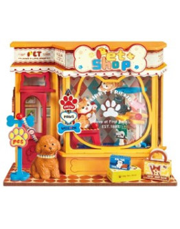 ROBOTIME DIY MINI WOODEN STORE KIT - DS045 - Pawfect Pet Shop