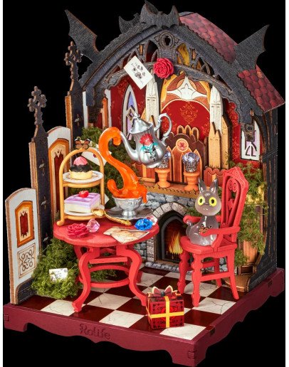 ROBOTIME DIY MINI WOODEN STORE KIT - DS055 - ROSA SALON
