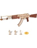 ROBOTIME ROKR JUSTICE GUARD DIY WOODEN KIT - LQ901 - AK-47 ASSAULT RIFLE