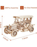 ROBOTIME  SCALE DIY WOODEN KIT - MC801 - VINTAGE CAR