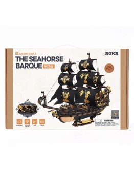 ROBOTIME DIY KIT - SCALE MODEL VEHICLE - MCB02 THE SEAHORSE BARQUE - ROBMCB02