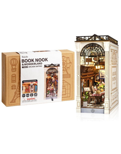 ROBOTIME ROLIFE BOOK NOOK & WONDERLAND CRAFT KIT - TGB10 - ARCADE DATING