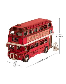 ROBOTIME DIY WOODEN KIT CREATION SET - TGM02 - LONDON TOUR BUS