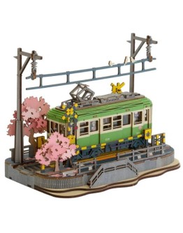 ROBOTIME DIY WOODEN KIT 3D PUZZLE CREATION SET - TGS02 - SAKURA JOURNEY