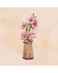 ROBOTIME ROWOOD DIY WOODEN BLOOM CRAFT KIT - TW101 - SAKURU