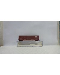 SECOND HAND N GAUGE WAGONS - SHN004 ATLAS MODELS - 50FT PRECISION DESIGN BOXCAR -TEXAS & PACIFIC - SHN004