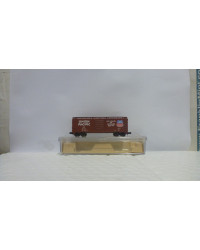 SECOND HAND N GAUGE WAGONS - SHN005 ATLAS MODELS - 40FT BOXCAR - UNION PACIFIC - SHN005