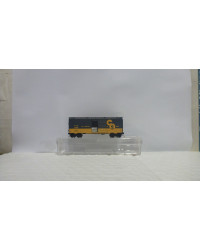 SECOND HAND N GAUGE WAGONS - SHN010 MICRO TRAINS - 40FT BOXCAR - CHESAPEAKE & OHIO - SHN010