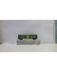 SECOND HAND N GAUGE WAGONS - SHN011 MICRO TRAINS - 50FT EXPRESS REEFER - RAILWAY EXPRESS AGENCY - SHN011