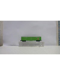 SECOND HAND N GAUGE WAGONS - SHN050 MICRO TRAINS - 52' 2" RIVETED STEEL REEFER - REA EXPRESS - SHN050