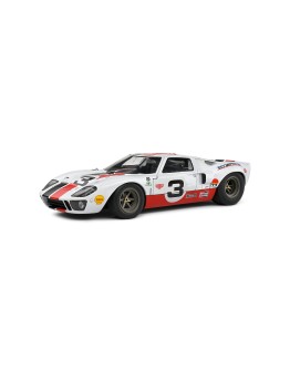 SOLIDO 1/18 SCALE DIE-CAST MODEL - 1803010 - 2015 Ford GT40 MK1 - Eric Dean Design - White
