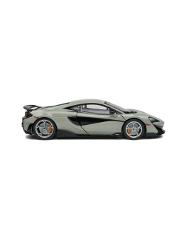 SOLIDO 1/18 SCALE DIE-CAST MODEL - 1804506 - 2018 MCLAREN 600LT COUPE - BLADE SILVER - SD1804506