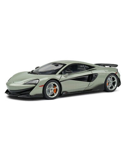 SOLIDO 1/18 SCALE DIE-CAST MODEL - 1804506 - 2018 MCLAREN 600LT COUPE - BLADE SILVER - SD1804506