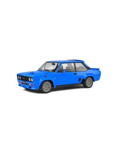 SOLIDO 1/18 SCALE DIE-CAST MODEL - 1806004 - FIAT 131 ABARTH BLUE 1980