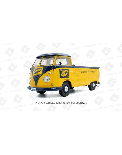 SOLIDO 1/18 SCALE DIE-CAST MODEL - 1806709 - 1950 Volkwagen T1 Pickup - Yellow