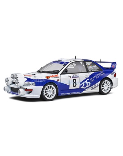 SOLIDO 1/18 SCALE DIE-CAST MODEL - 1807403 - 2000 SUBARU IMPREZA SS WRC99 - WHITE RALLY - SD1807403