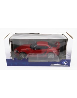 SOLIDO 1/18 SCALE DIE-CAST MODEL - 1809001 - 2023 TOYOTA GR SUPRA STREETFIGHTER - PROMINANCE RED - SD1809001