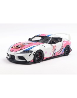 SOLIDO 1/18 SCALE DIE-CAST MODEL - 1809008 - 2024 Toyota GR Supra Solido Works - Itasha