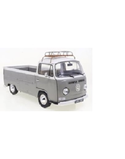 SOLIDO 1/18 SCALE DIE-CAST MODEL - 1809402 - 1968 VOLKWAGEN T2 PICK UP - GREY - SD1809402